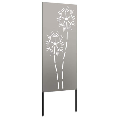 Pannello Decorativo da Giardino Altro Ruggine 50 x 140 cm