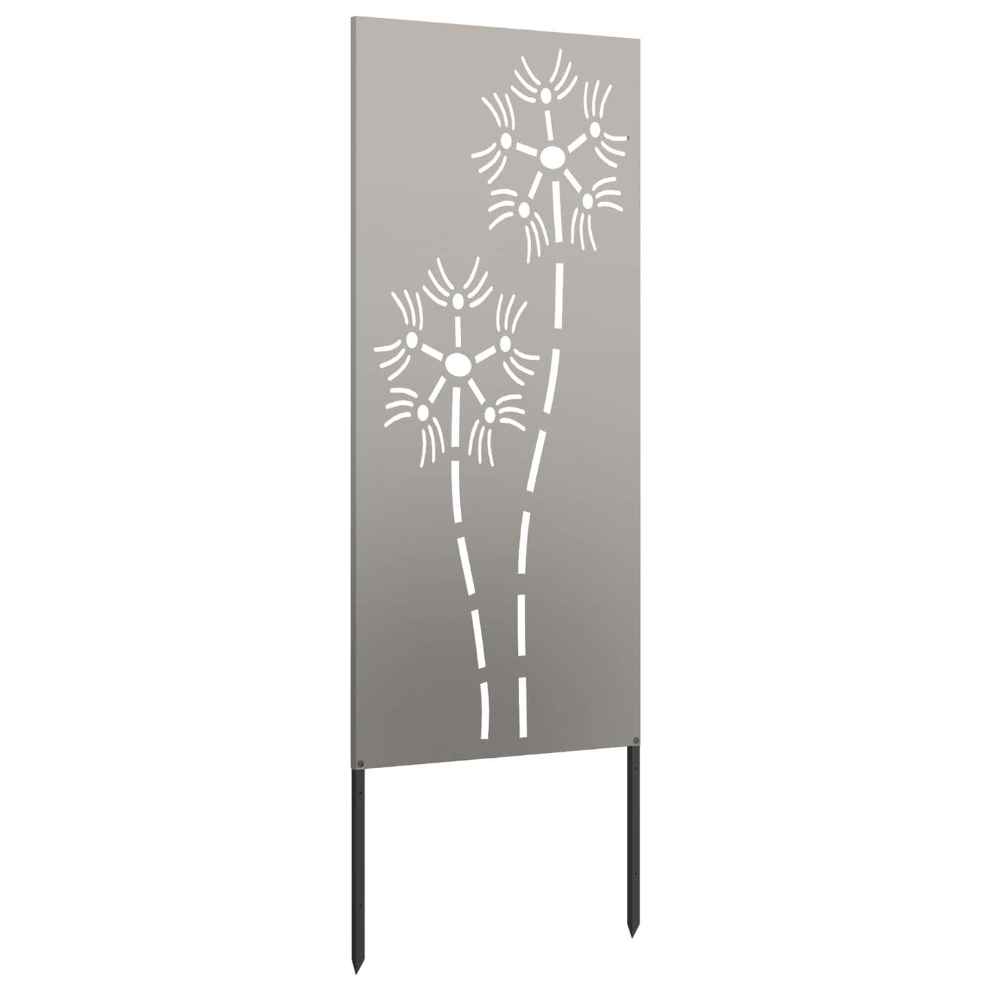 Schermo per privacy in giardino Traforo Ruggine 50 x 140 cm | homemem39