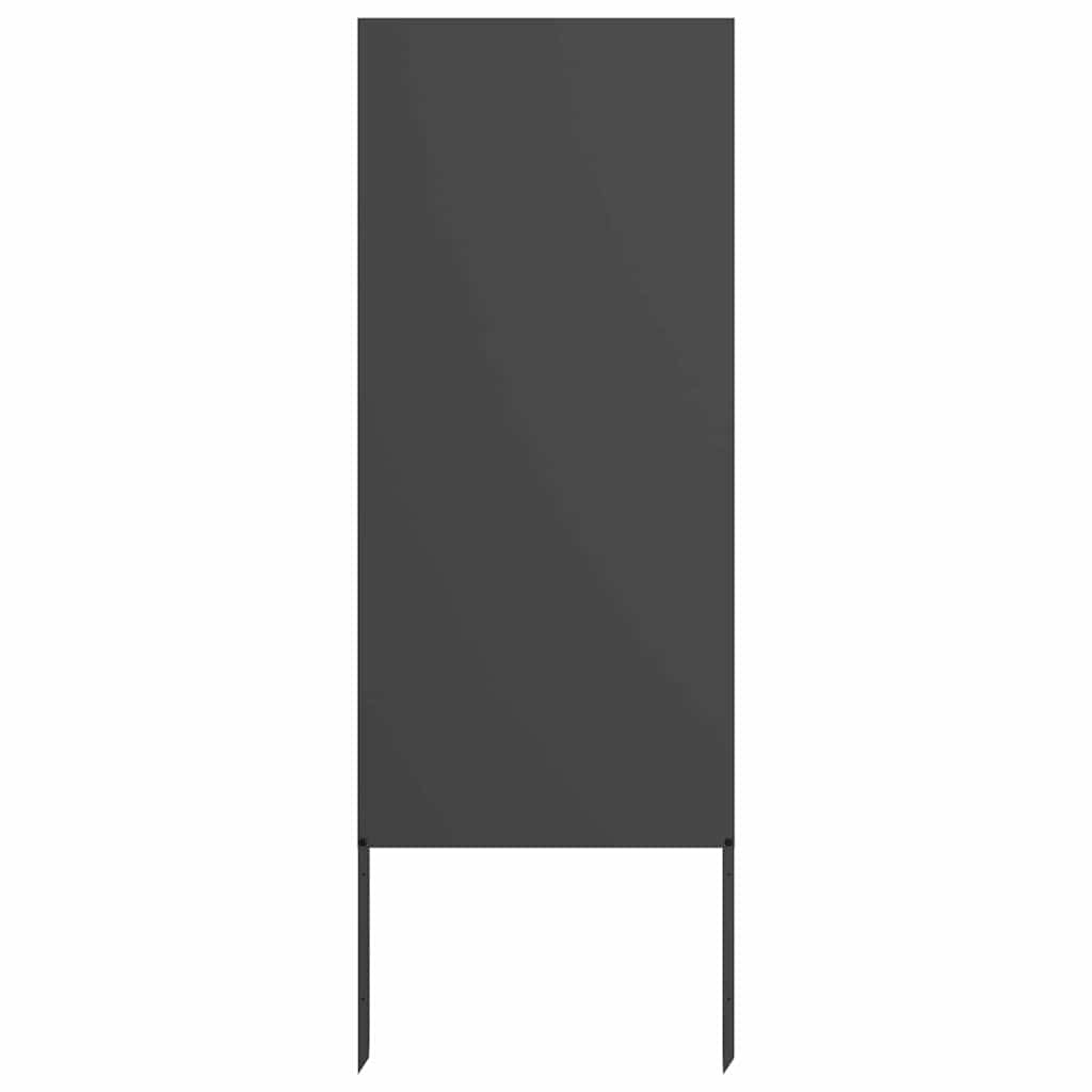 Schermo per privacy in giardino Traforo Nero 50 x 140 cm