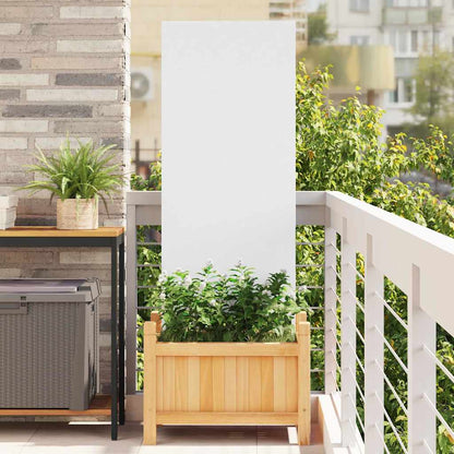 Pannello Decorativo da Giardino Altro Bianco 50 x 140 cm