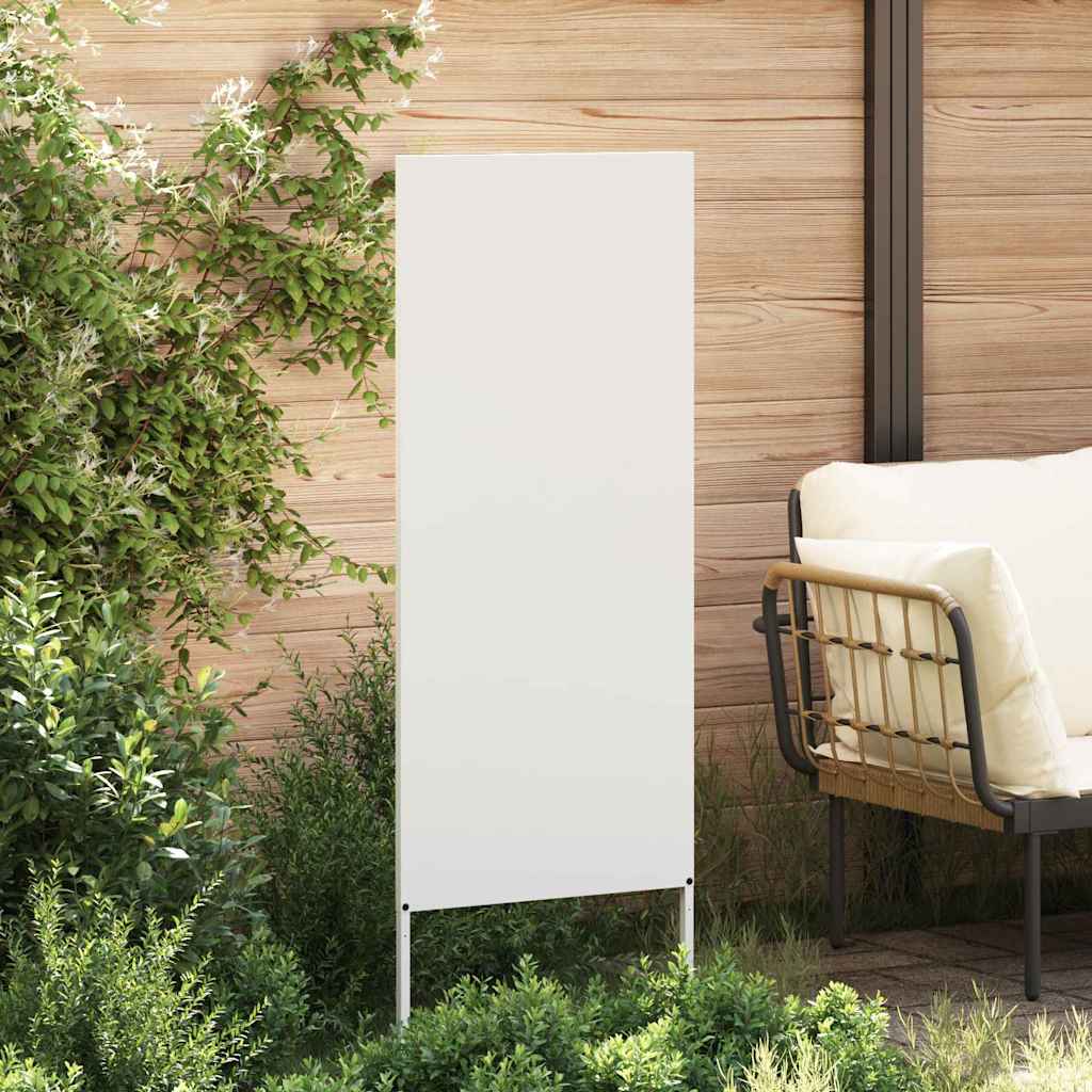 Schermo per privacy in giardino Traforo Bianco 50 x 140 cm