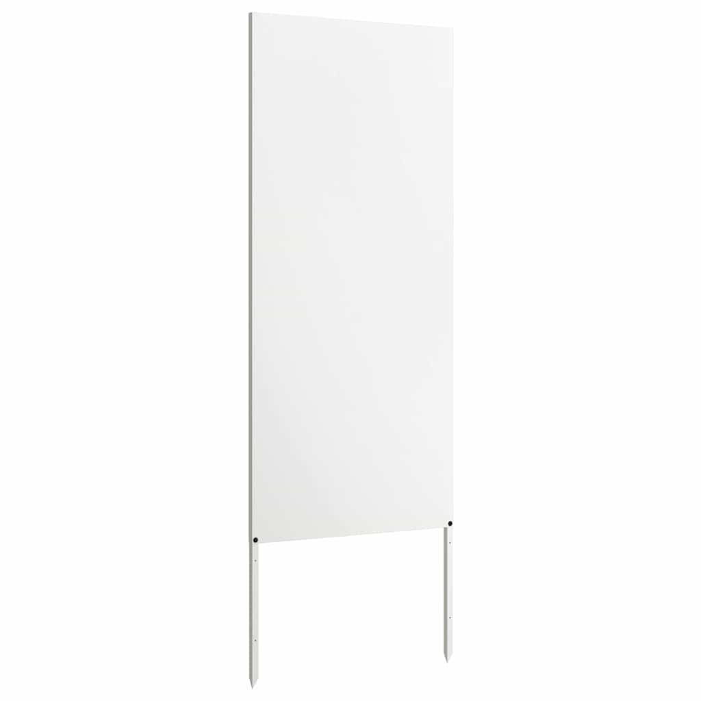 Schermo per privacy in giardino Traforo Bianco 50 x 140 cm