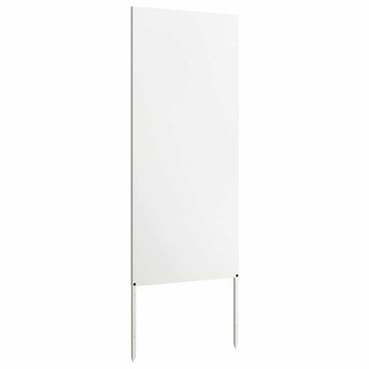 Schermo per privacy in giardino Traforo Bianco 50 x 140 cm