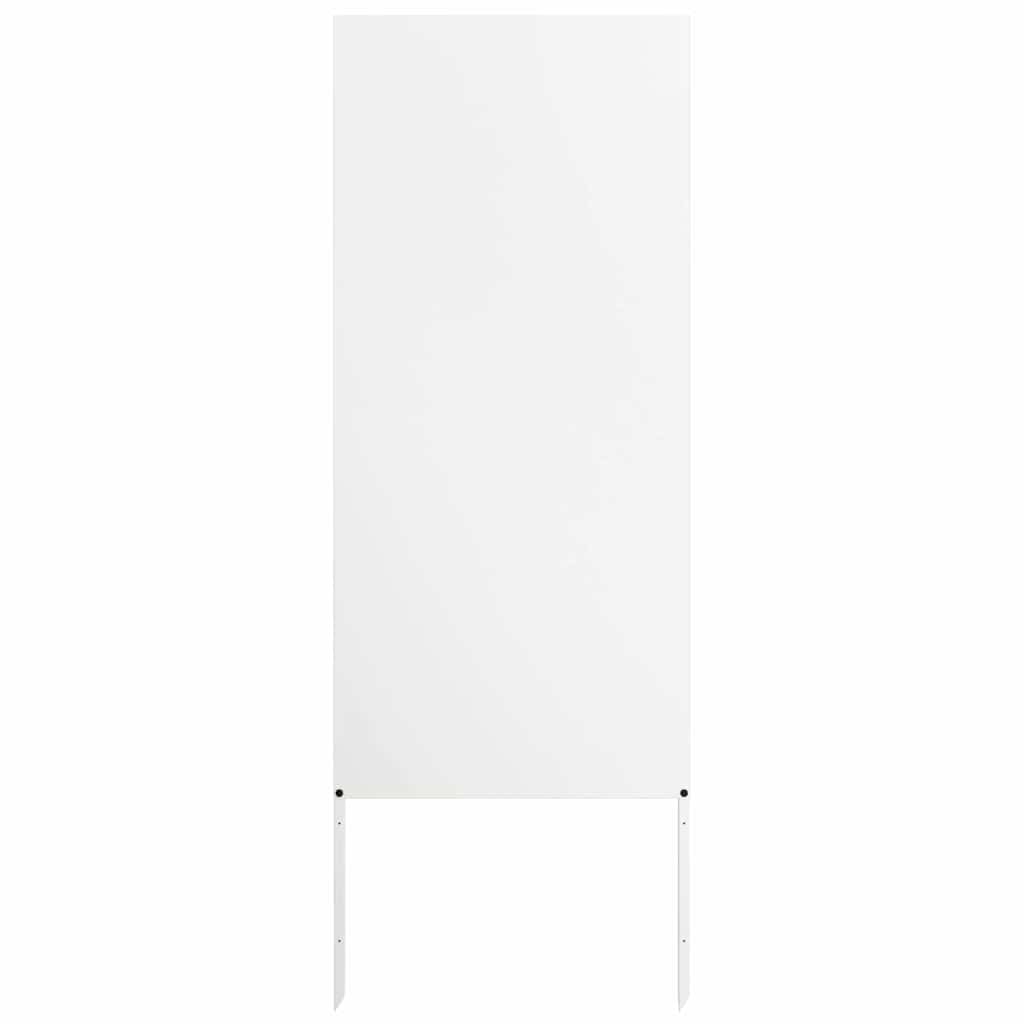 Pannello Decorativo da Giardino Altro Bianco 50 x 140 cm
