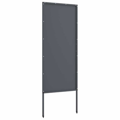 Pannello Decorativo da Giardino Altro Antracite 50 x 140 cm