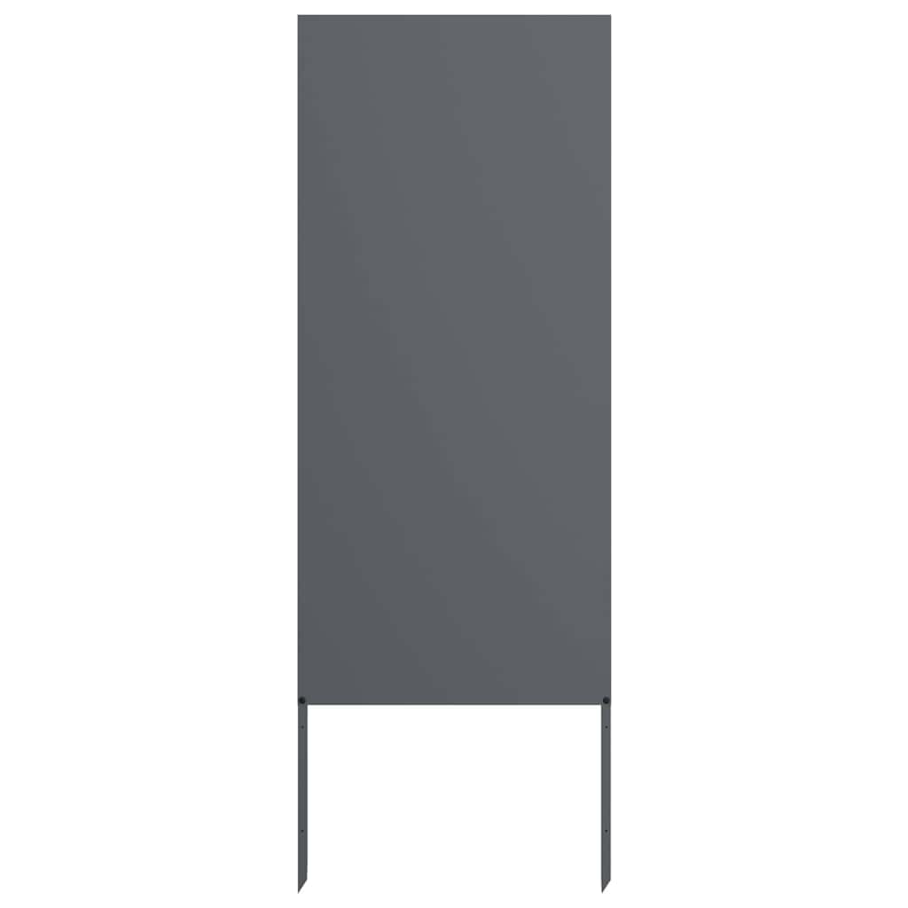 Pannello Decorativo da Giardino Altro Antracite 50 x 140 cm