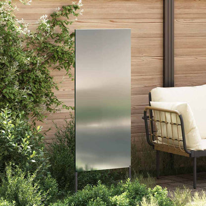 Schermo per privacy in giardino Traforo Argento 50 x 140 cm