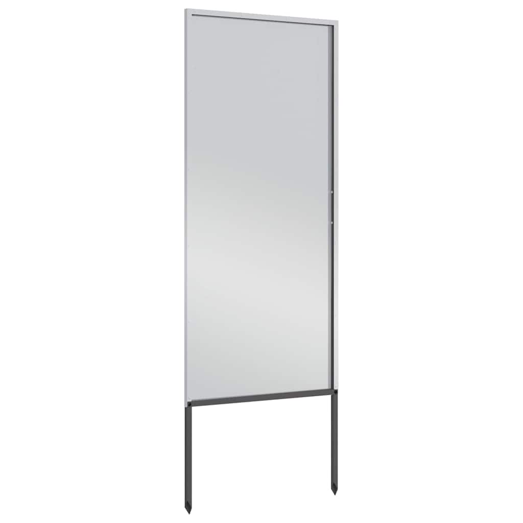 Schermo per privacy in giardino Traforo Argento 50 x 140 cm