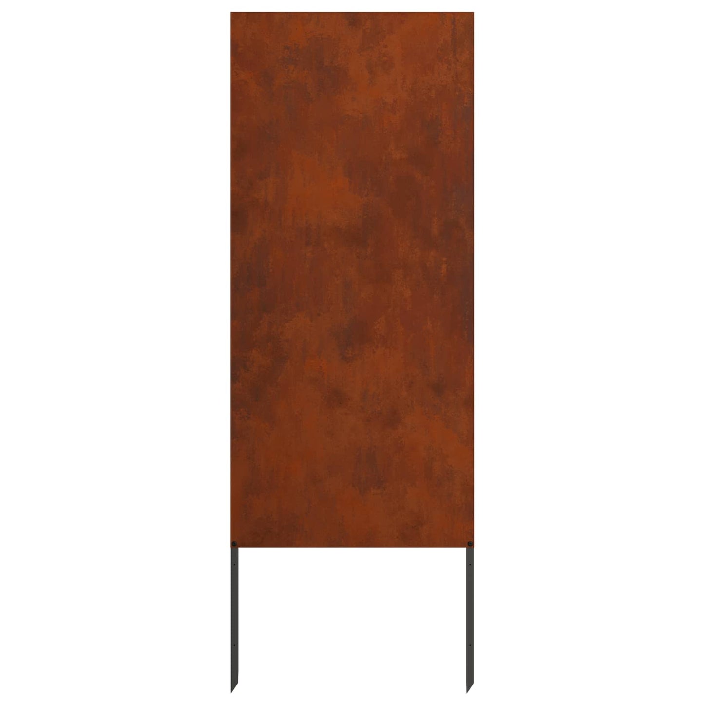 Schermo per privacy in giardino Traforo Ruggine 50 x 140 cm - homemem39