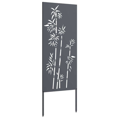 Schermo per privacy in giardino Floreale Antracite 50 x 140 cm