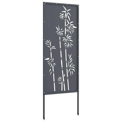 Schermo per privacy in giardino Floreale Antracite 50 x 140 cm