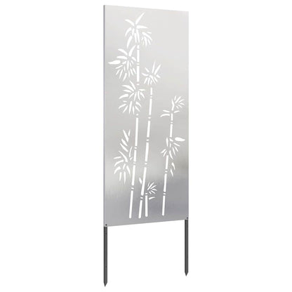 Schermo per privacy in giardino Floreale Argento 50 x 140 cm