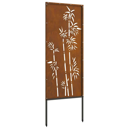 Pannello Decorativo da Giardino Ruggine 50 x 140 cm - homemem39