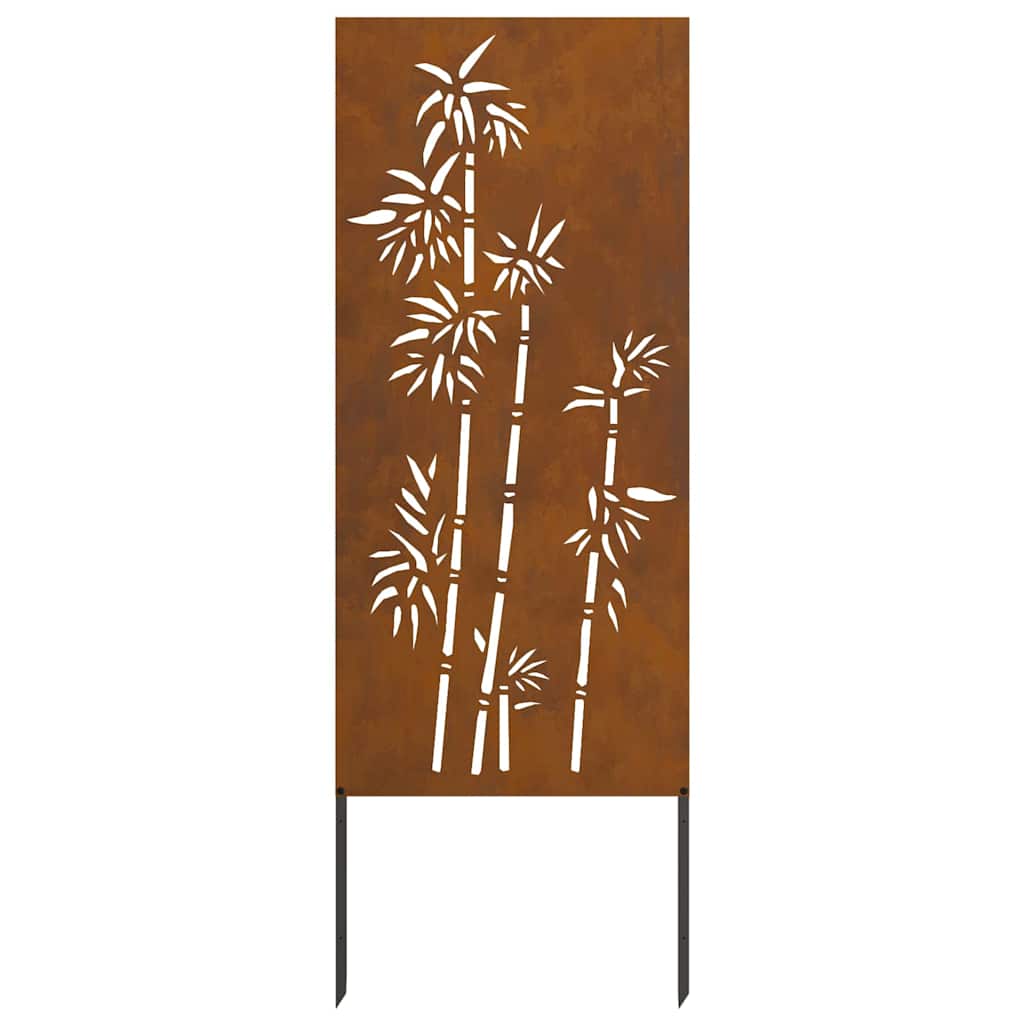 Pannello Decorativo da Giardino Ruggine 50 x 140 cm - homemem39