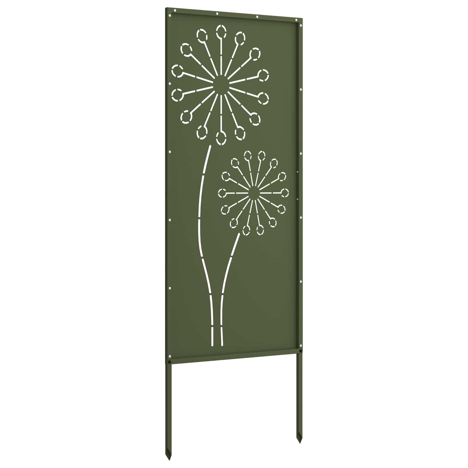 Schermo per privacy in giardino Oliver verde 50 x 140 cm | homemem39