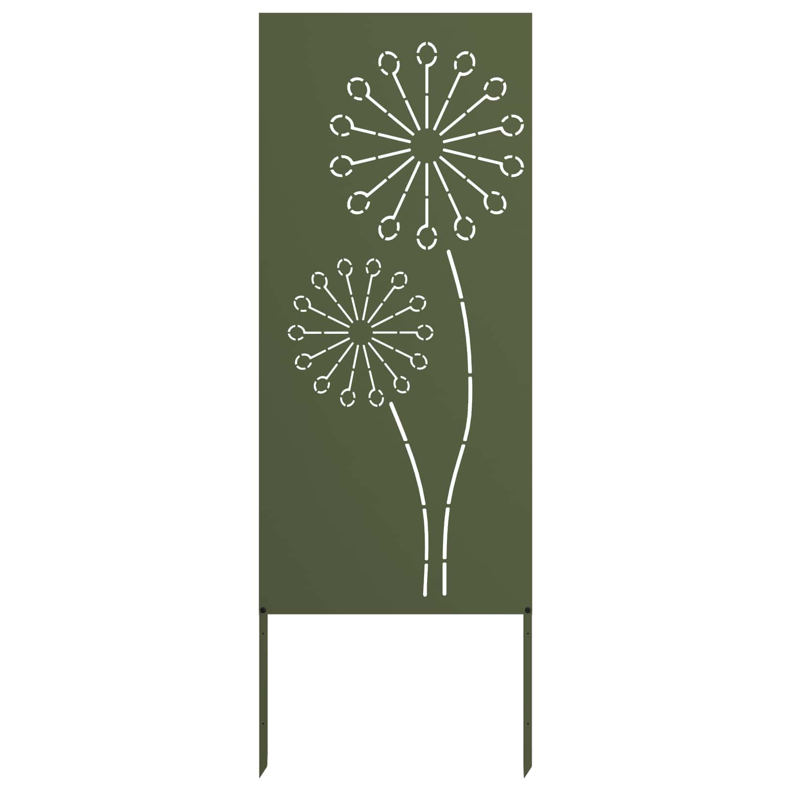 Schermo per privacy in giardino Oliver verde 50 x 140 cm | homemem39