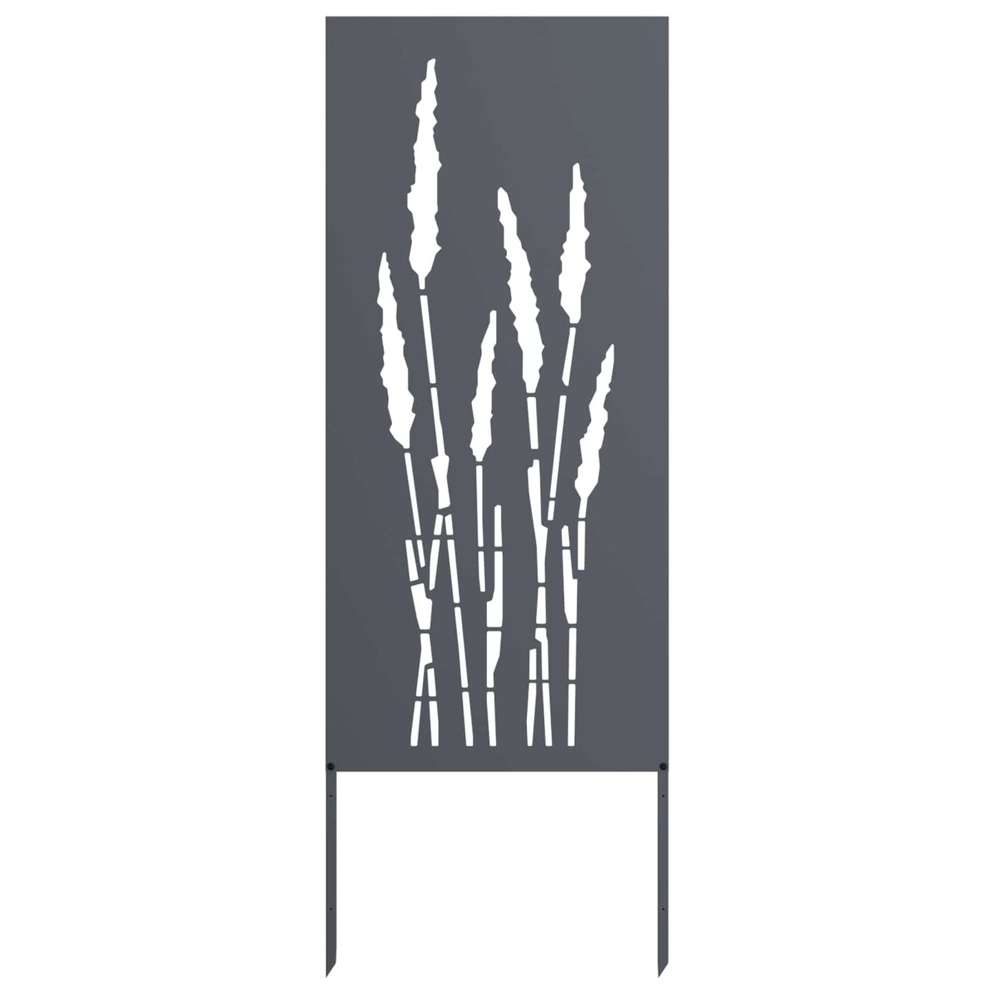 Schermo per privacy in giardino Floreale Antracite 50 x 140 cm | homemem39