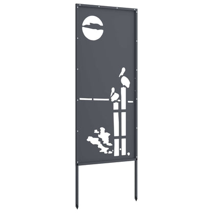 Schermo per privacy in giardino Traforo Antracite 50 x 140 cm