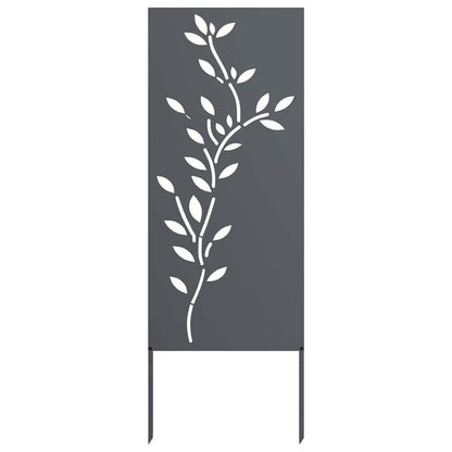 Pannello Decorativo da Giardino Antracite 50 x 140 cm