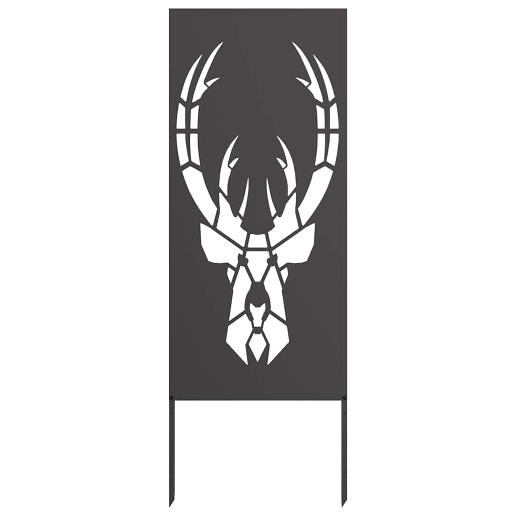 Schermo per privacy in giardino Stampa animale Nero 50 x 140 cm