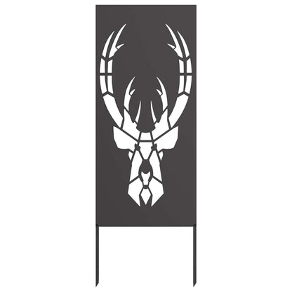 Schermo per privacy in giardino Stampa animale Nero 50 x 140 cm