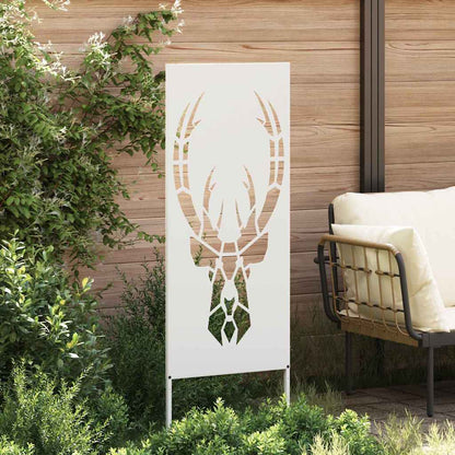 Schermo per privacy in giardino Bianco 50 x 140 cm