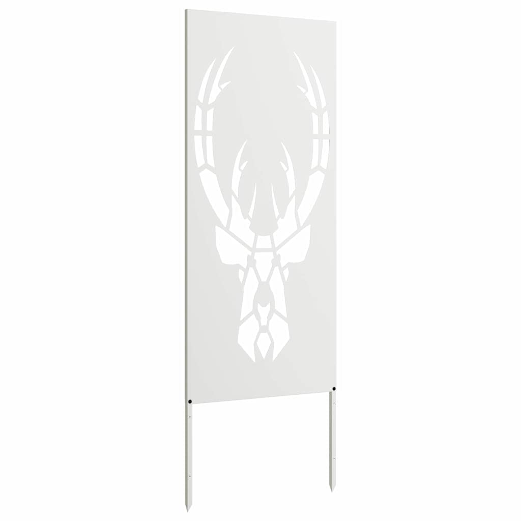 Schermo per privacy in giardino Bianco 50 x 140 cm