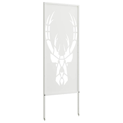 Schermo per privacy in giardino Bianco 50 x 140 cm