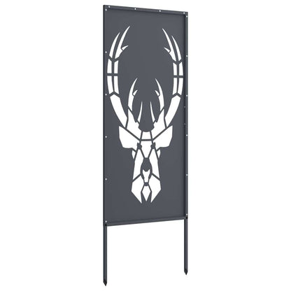 Pannello Decorativo da Giardino Antracite 50 x 140 cm