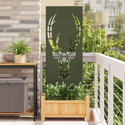 Pannello Decorativo da Giardino Oliver verde 50 x 140 cm