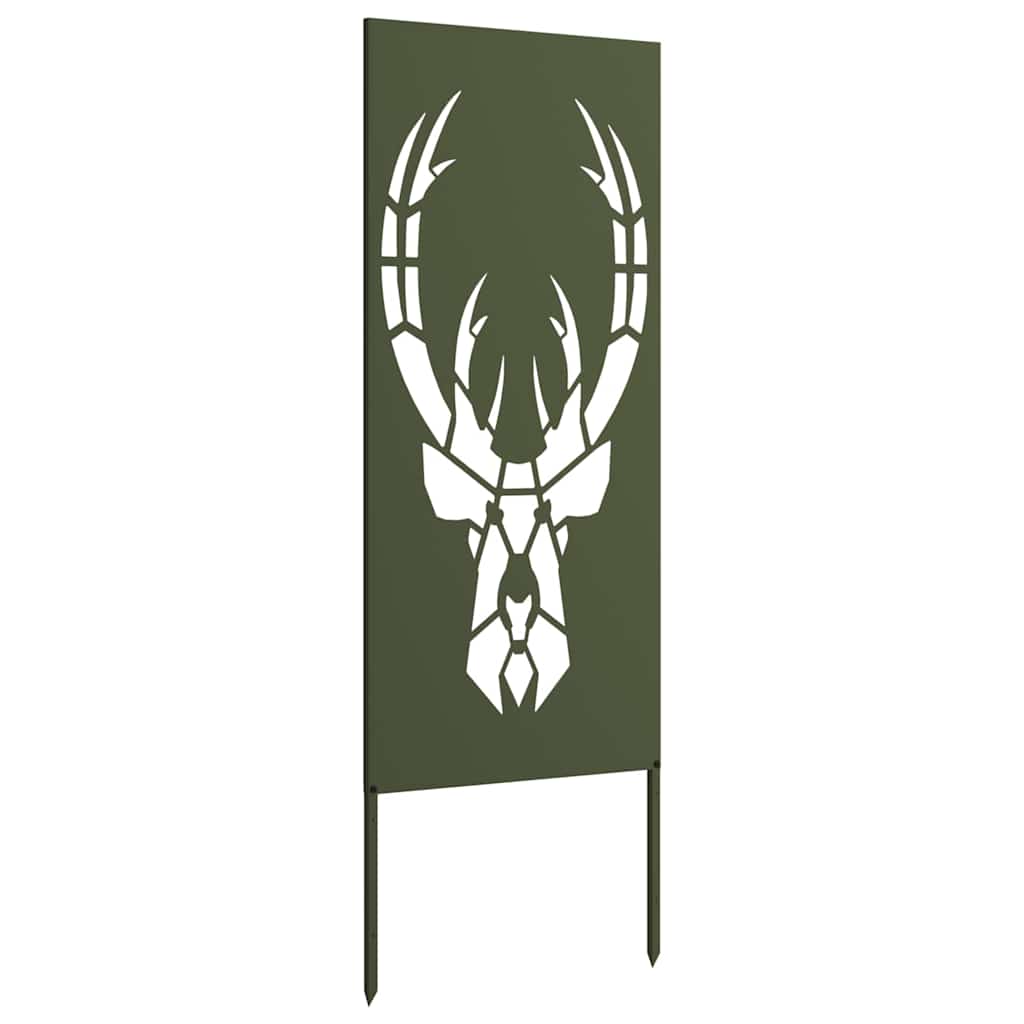 Pannello Decorativo da Giardino Oliver verde 50 x 140 cm