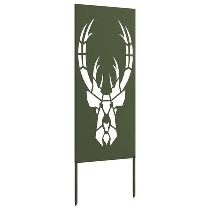 Pannello Decorativo da Giardino Oliver verde 50 x 140 cm