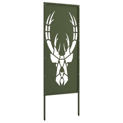 Pannello Decorativo da Giardino Oliver verde 50 x 140 cm