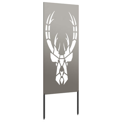 Schermo per privacy in giardino Ruggine 50 x 140 cm