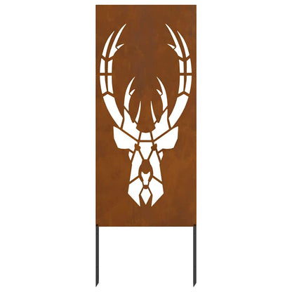 Pannello Decorativo da Giardino Ruggine 50 x 140 cm