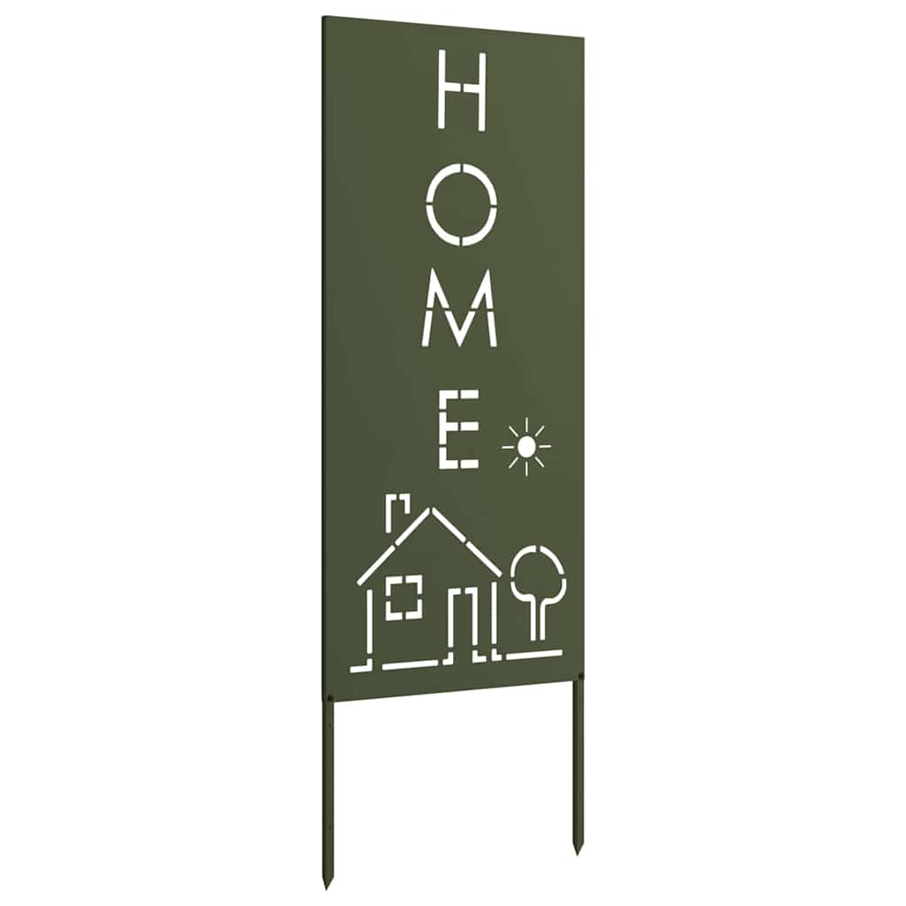 Pannello Decorativo da Giardino Oliver verde 50 x 140 cm