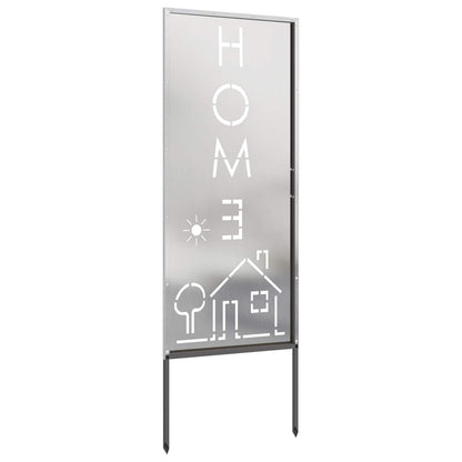 Schermo per privacy in giardino Traforo Argento 50 x 140 cm