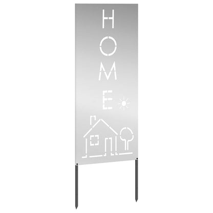 Schermo per privacy in giardino Traforo Argento 50 x 140 cm