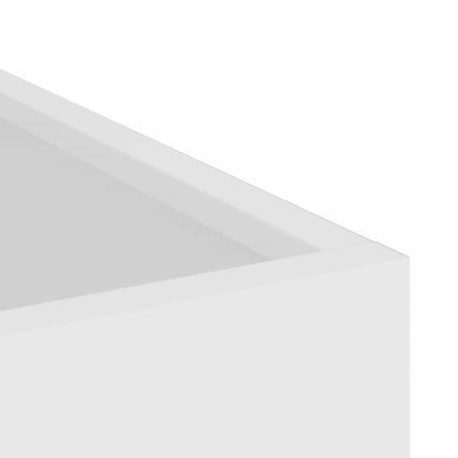 Vaso da giardino Bianco 32 x 32 x 40 cm