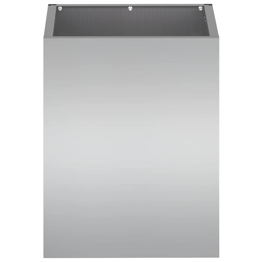 Vaso da giardino Argento Acciaio zincato