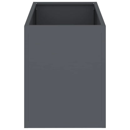 Vaso da giardino Antracite Acciaio laminato a freddo