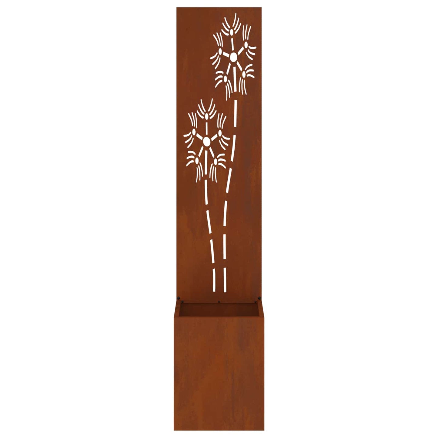 Schermo per privacy in giardino Ruggine 32 x 32 x 150 cm | homemem39