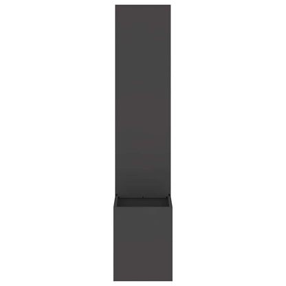 Schermo per privacy in giardino Traforo Nero 32 x 140 cm