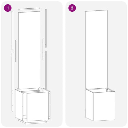 Schermo per privacy in giardino Oliver verde 32 x 140 cm