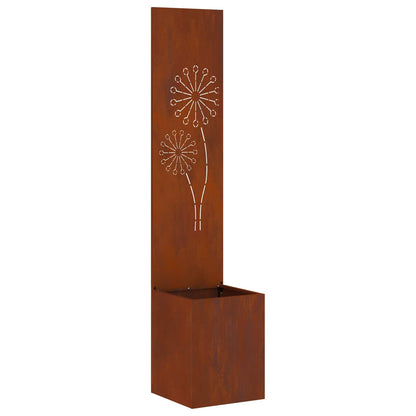 Schermo per privacy in giardino Ruggine 32 x 32 x 150 cm | homemem39
