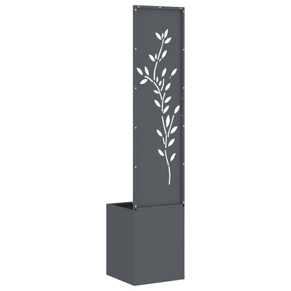 Schermo per privacy in giardino Floreale Antracite 32 x 140 cm