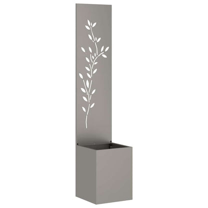 Schermo per privacy in giardino Floreale Ruggine 32 x 140 cm