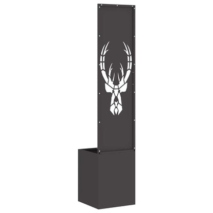 Schermo per privacy in giardino Stampa animale Nero 32 x 140 cm