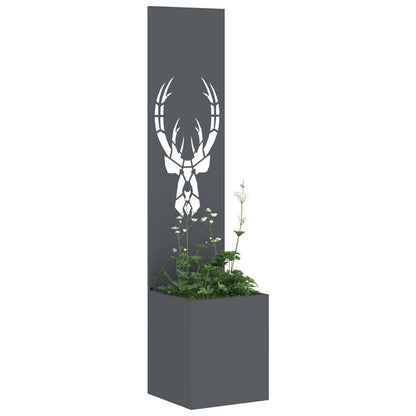 Schermo per privacy in giardino Antracite 32 x 140 cm