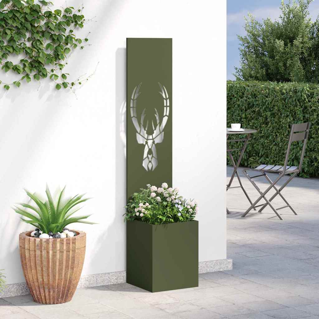 Schermo per privacy in giardino Oliver verde 32 x 140 cm